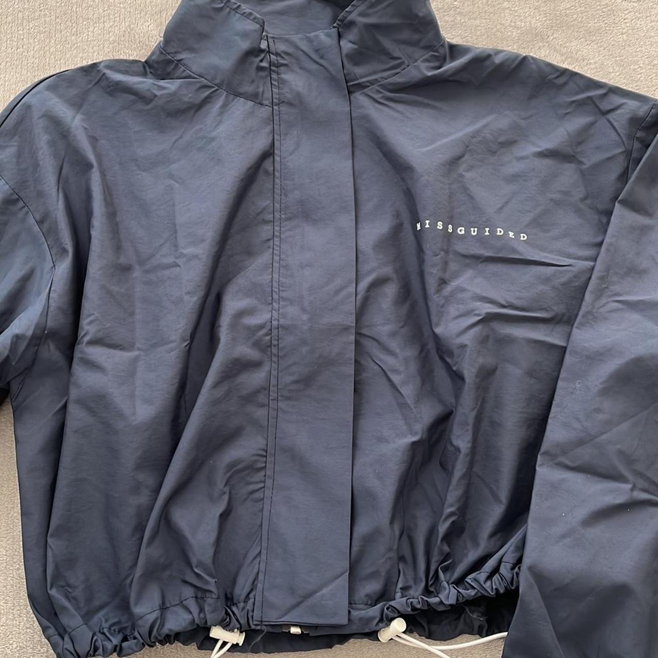 Missguided windbreaker set Navy blue New without tags