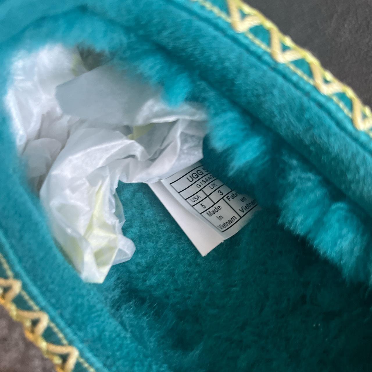 Teal UGG Tasman Slippers unused, like new ugg... Depop