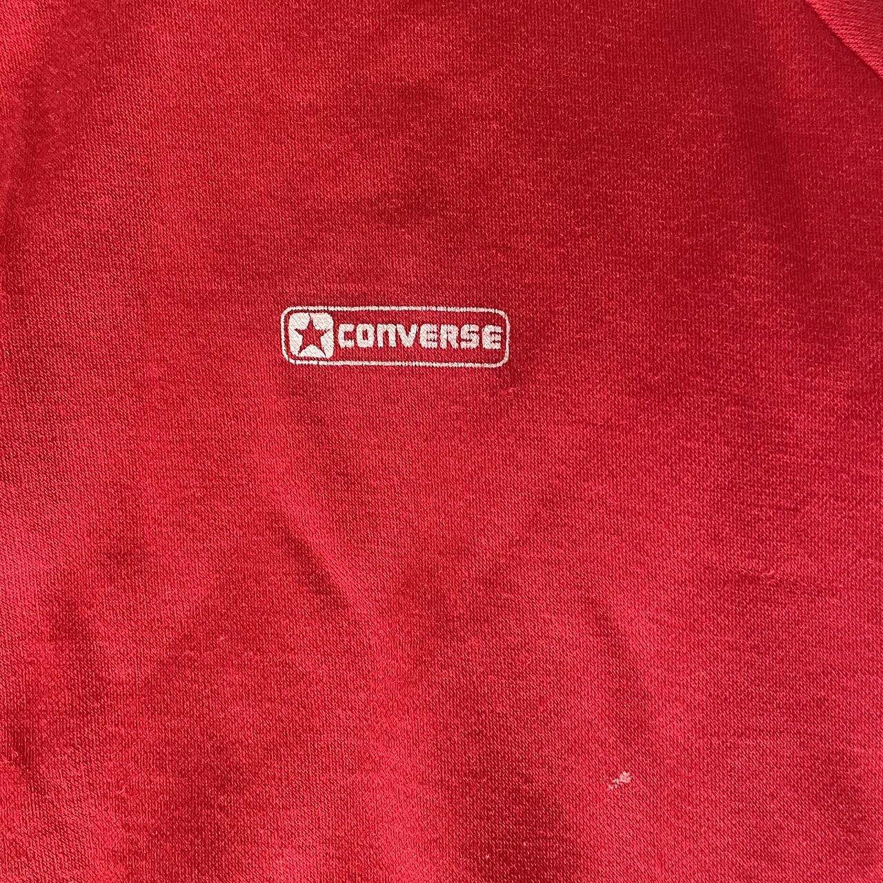Converse Men's Red and Navy Jumper (2)