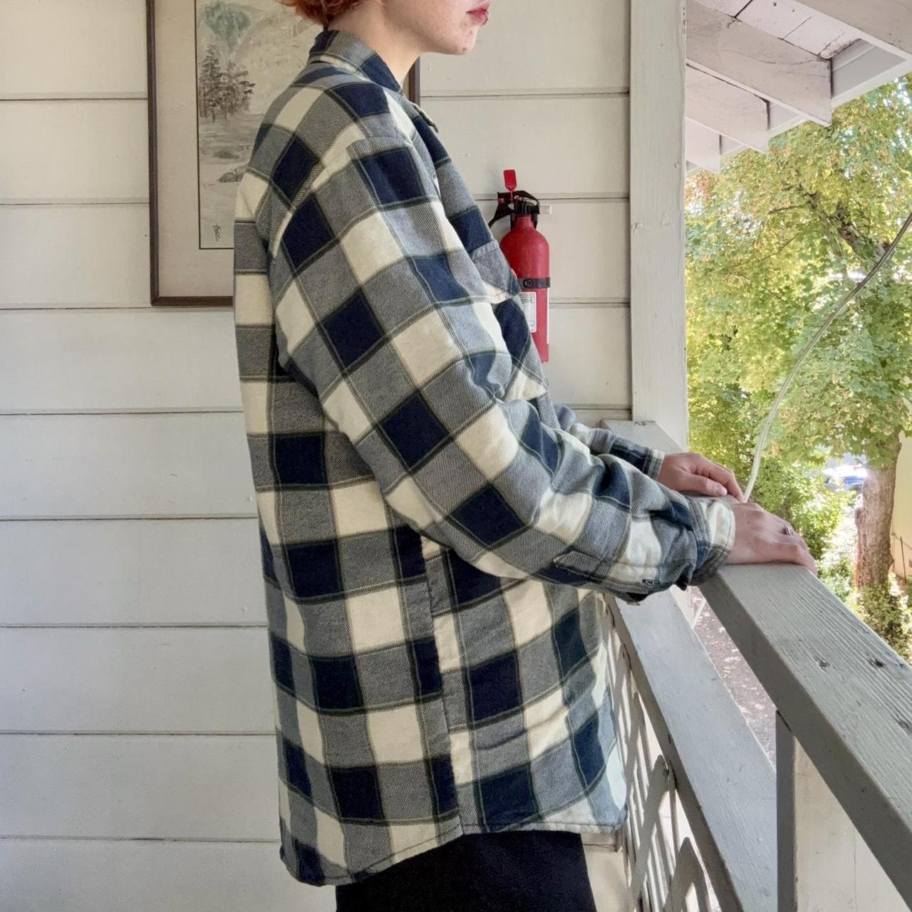 Basic Editions Men's Top - Navy/Cream - L – Basic… - image 3