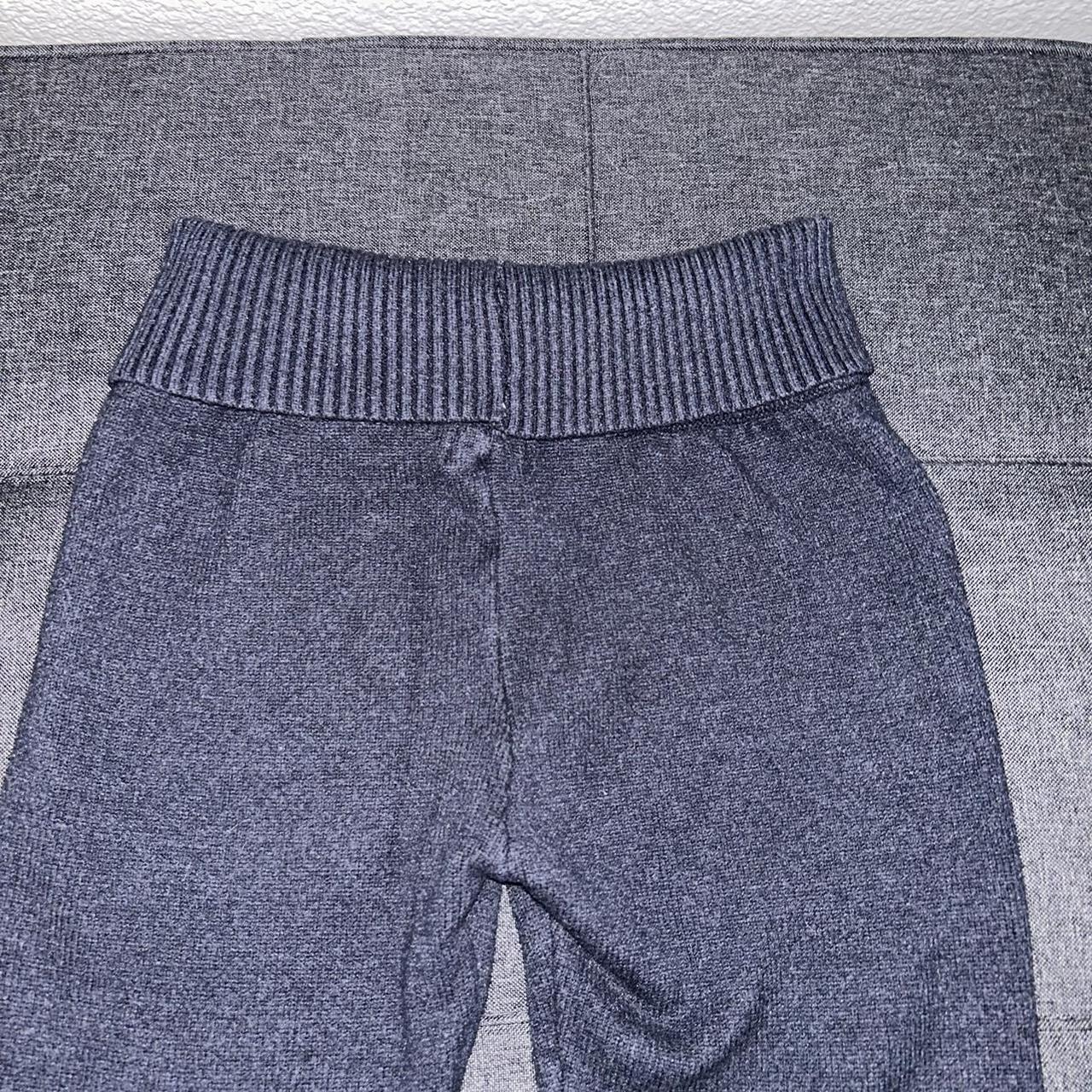 Edikted Desiree Knitted Low Rise Fold Over Pants.... - Depop