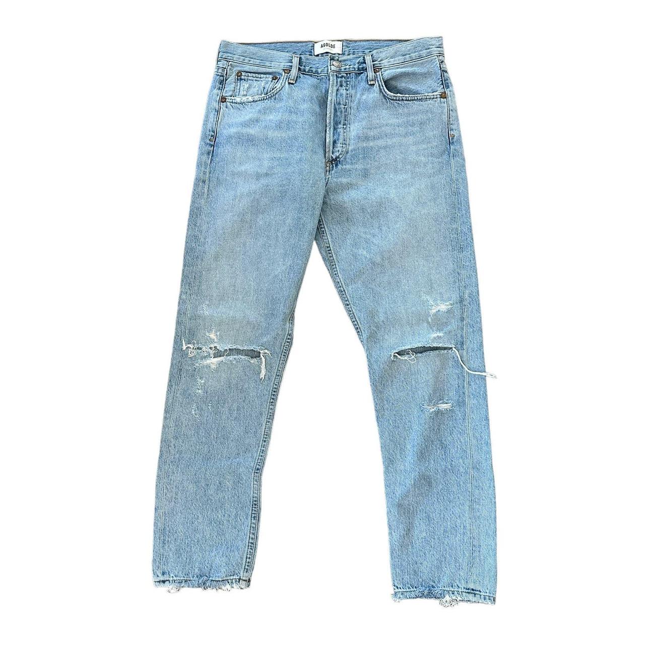 AGOLDE Jamie High Rise Classic Jean Shakedown Depop