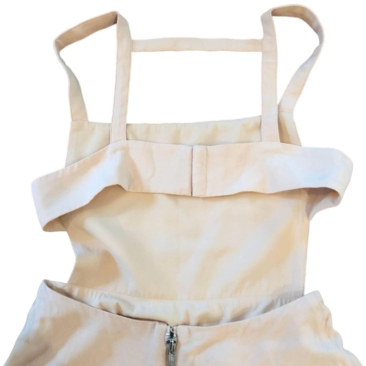 NBD X Naven Twins Take fashion Care Apron Front Dress