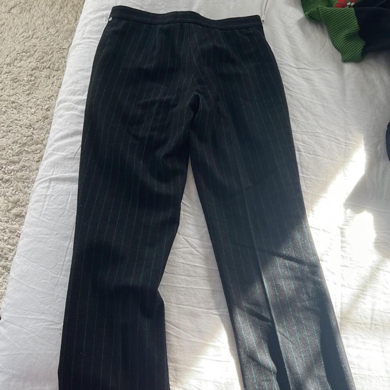 Moschino Cheap & Chic Women's Black and Blue Trousers (4)