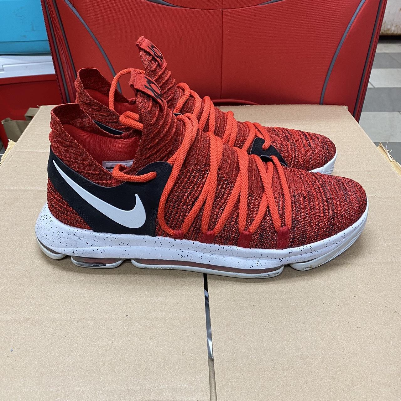 2017 Nike zoom kd10 red velvet cupcake like new worn. Depop