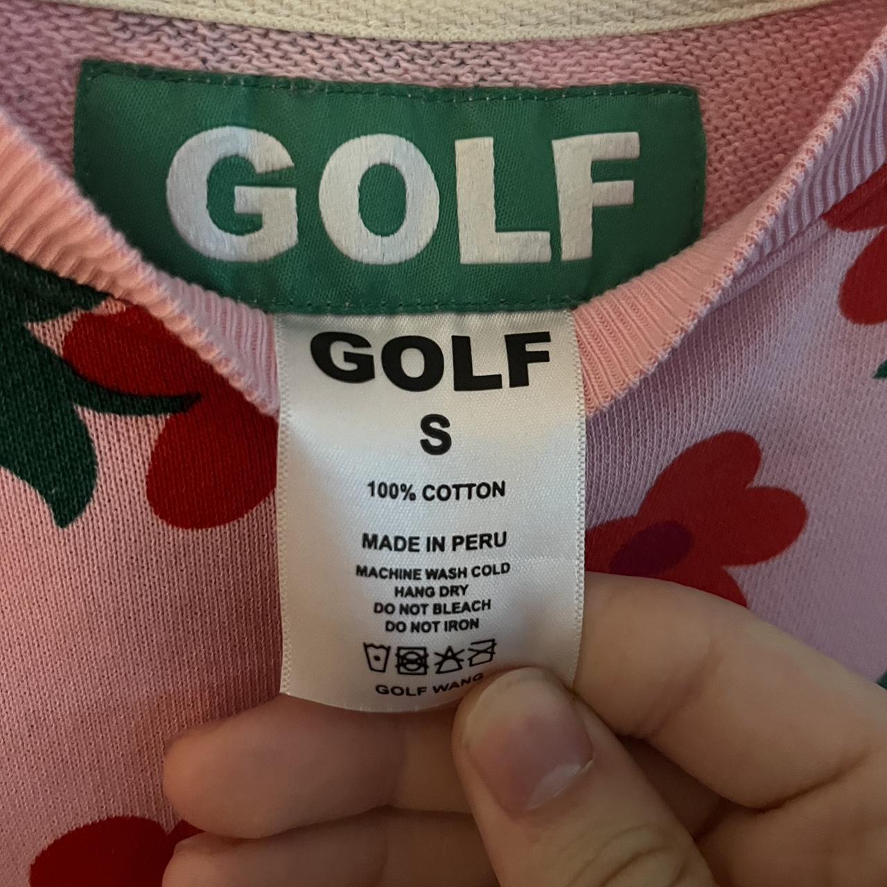 Golf Wang Floral, “Find Some Time” Sweater (2018) | Depop
