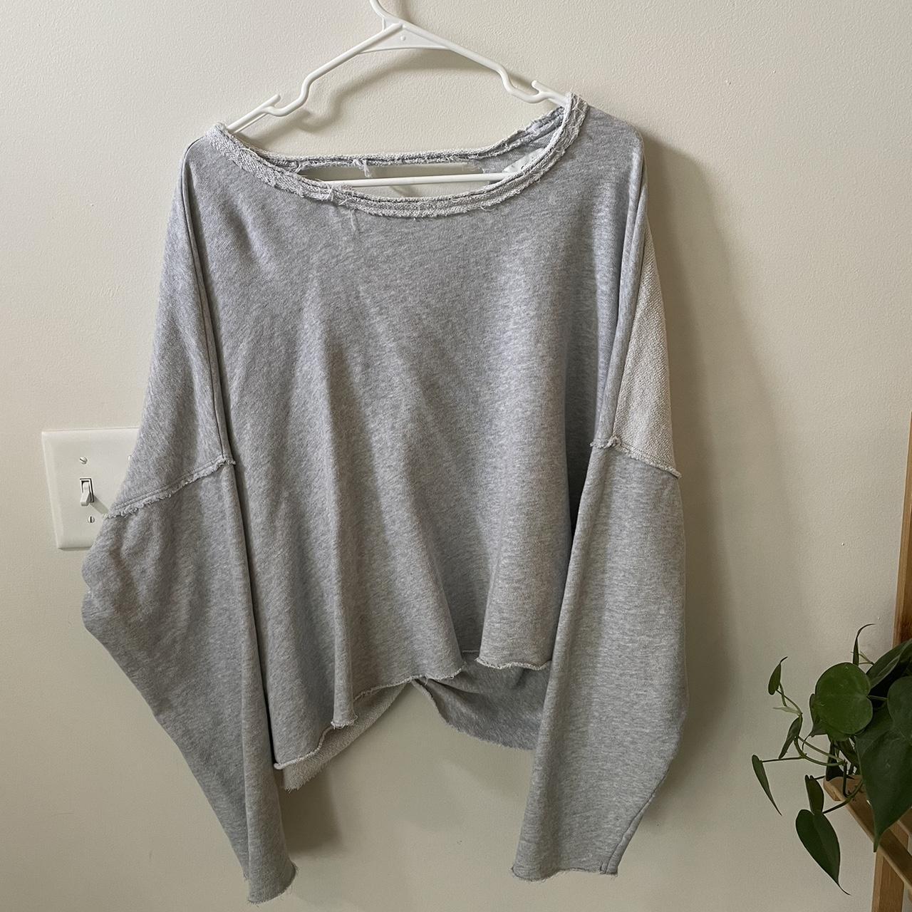 Aerie Women's Grey Sweatshirt (2)