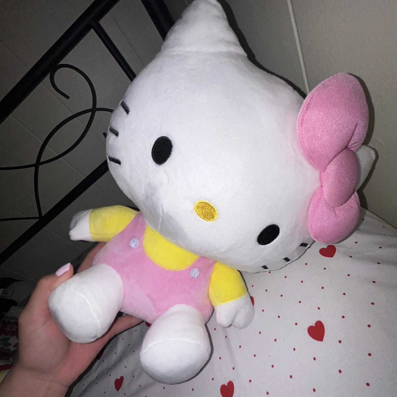 Pink Hello Kitty Plush pink hello kitty she’s a... - Depop