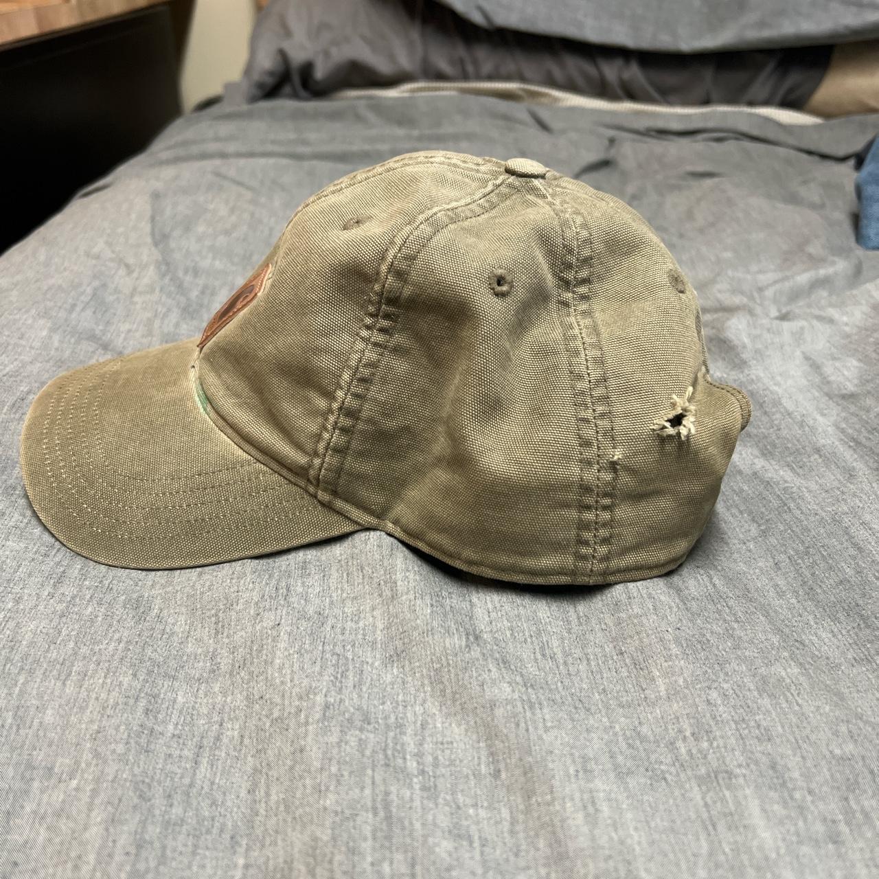 NWT Vintage Carhartt Hat Snapback Baseball Cap Olive Green 