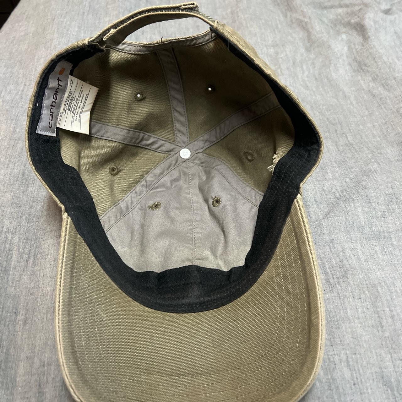 NWT Vintage Carhartt Hat Snapback Baseball Cap Olive Green 