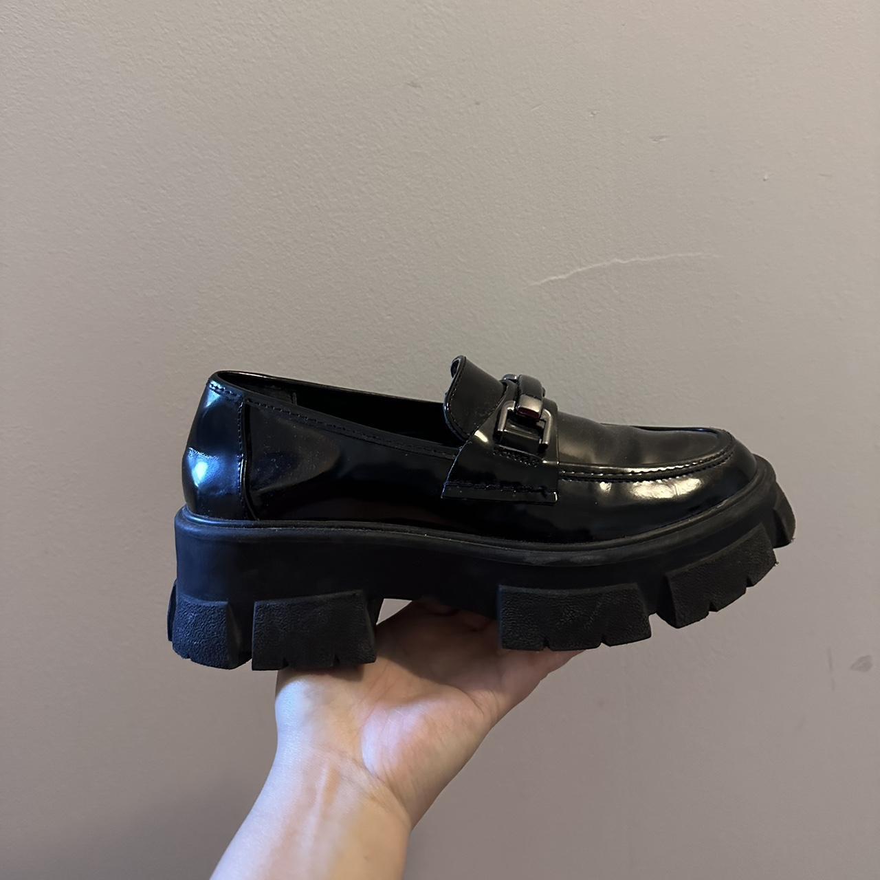 steve madden chunky loafers