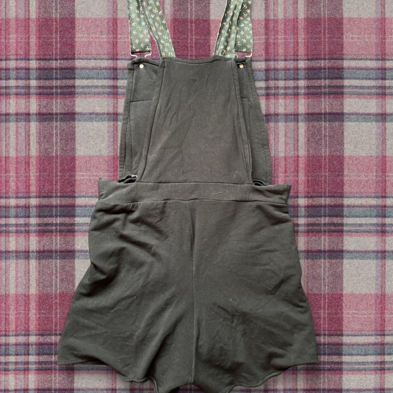Women's Overalls - Multi/Grey – black patchwork o… - image 2