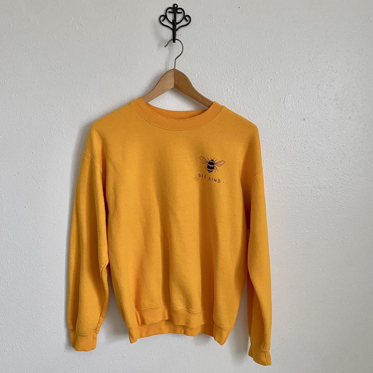 Bee kind yellow on sale sweatshirt