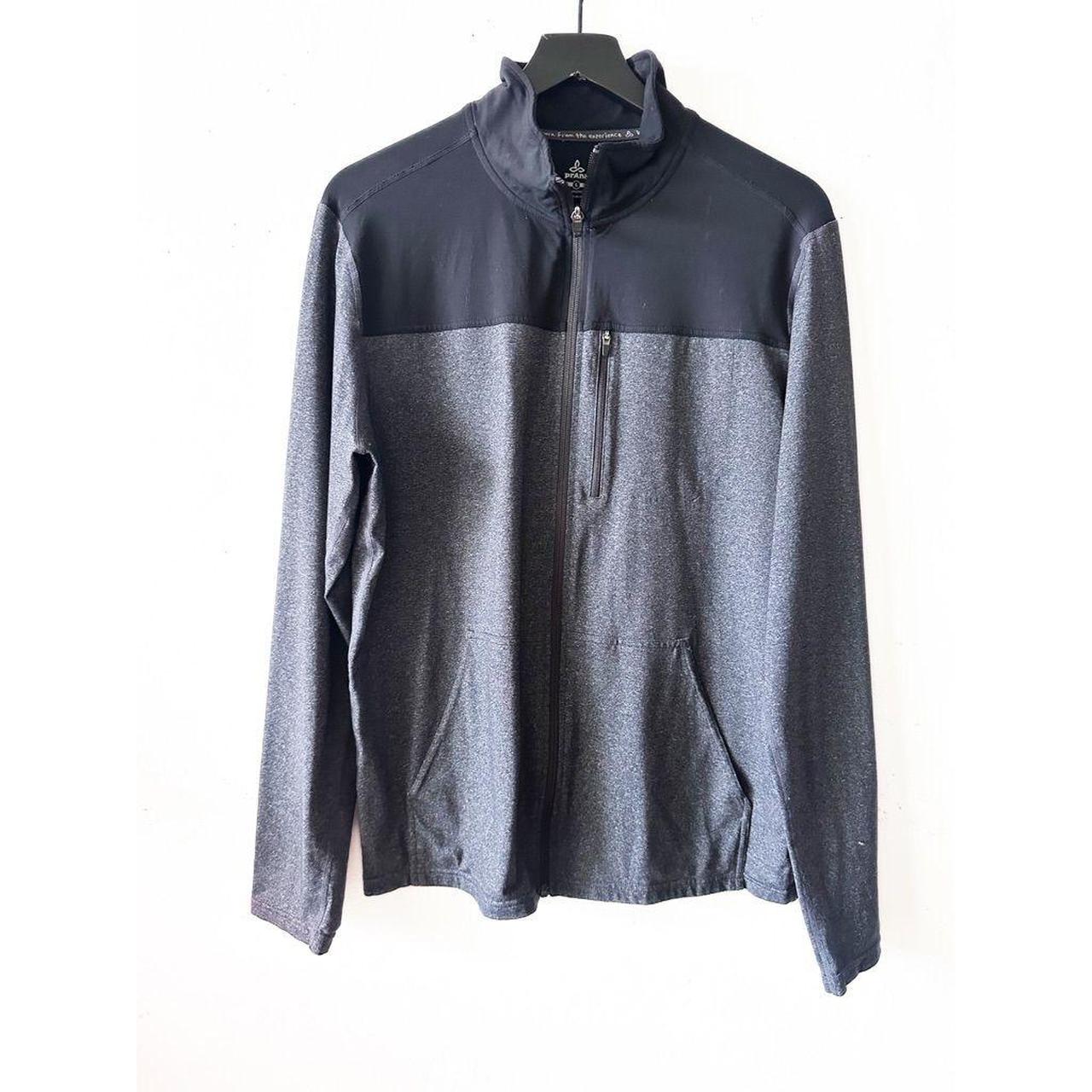 This men's prAna long sleeve full zip up jacket is... - Depop