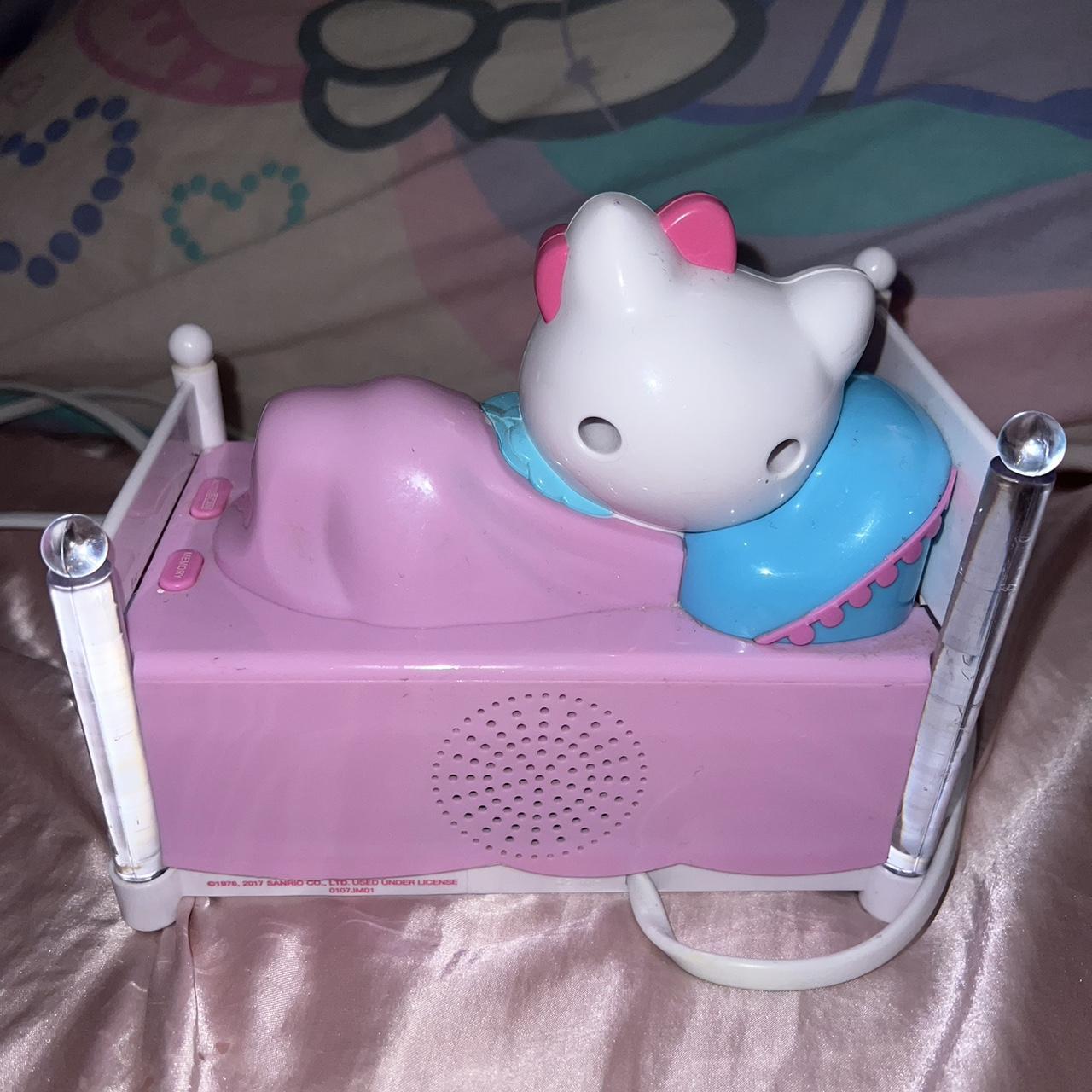 Hello Kitty Alarm Clock Pastel Pink and blue... - Depop
