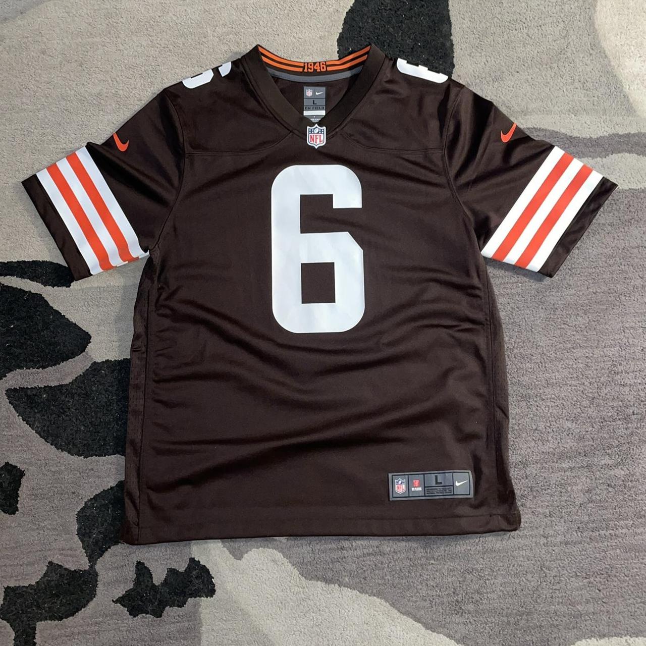 Baker Mayfield Jersey Size-M(Runs big) Almost New - Depop