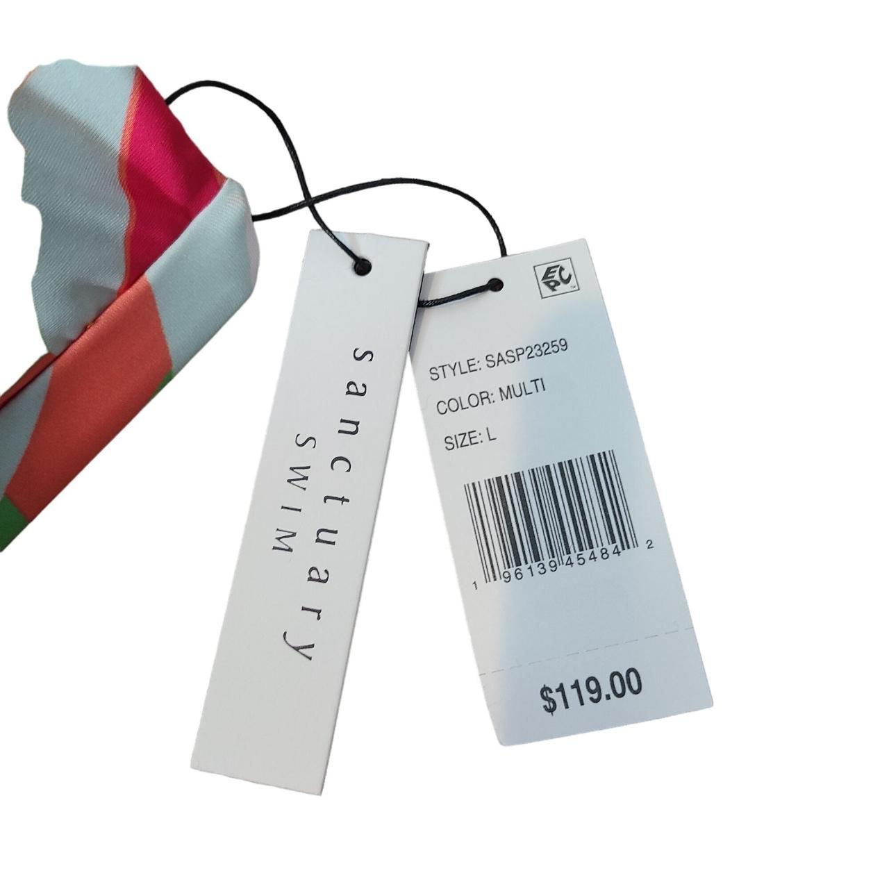 This vibrant Sanctuary Swim one-piece swimsuit... - Depop