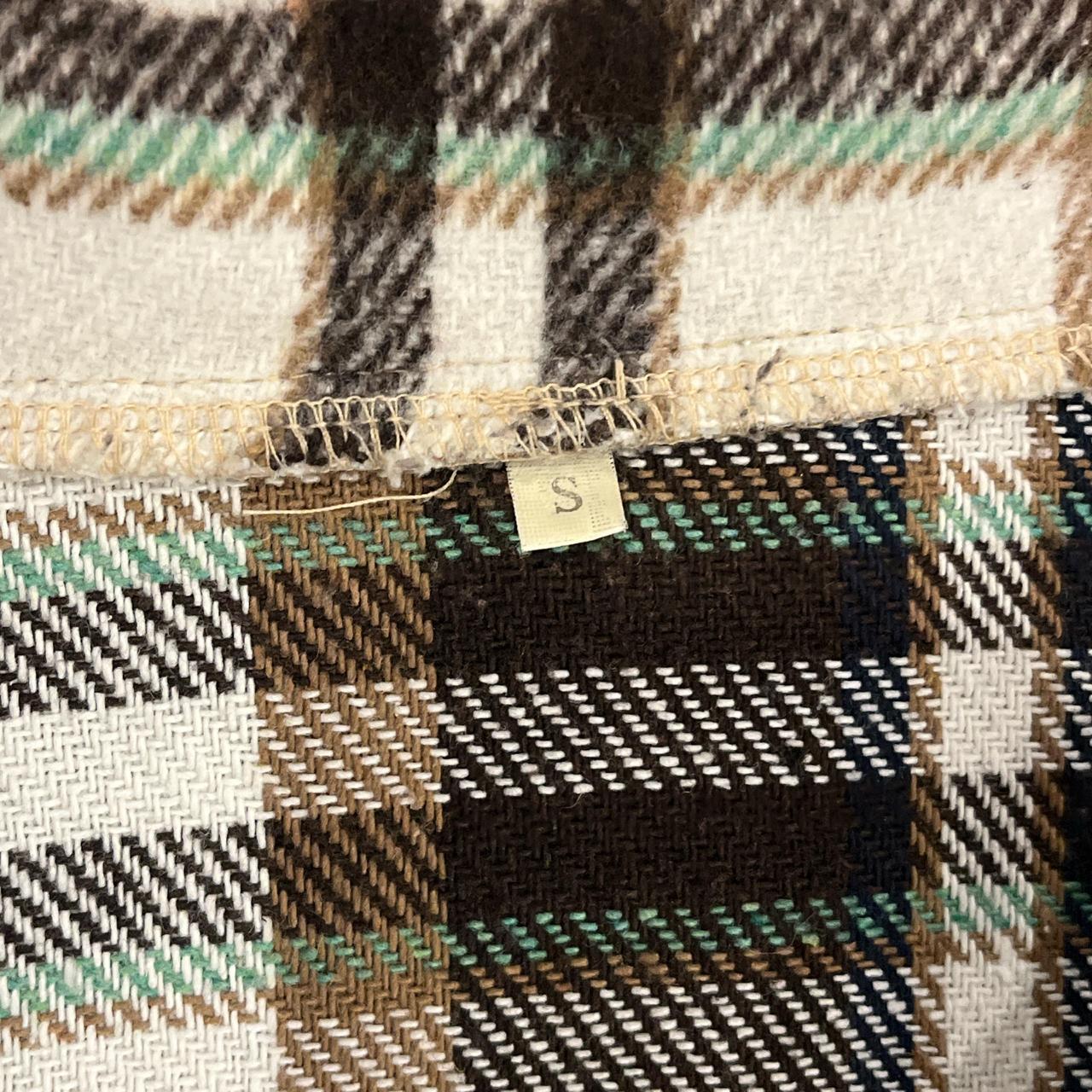 Women's Shacket Jacket - Multi/Green - S – Long p… - image 3