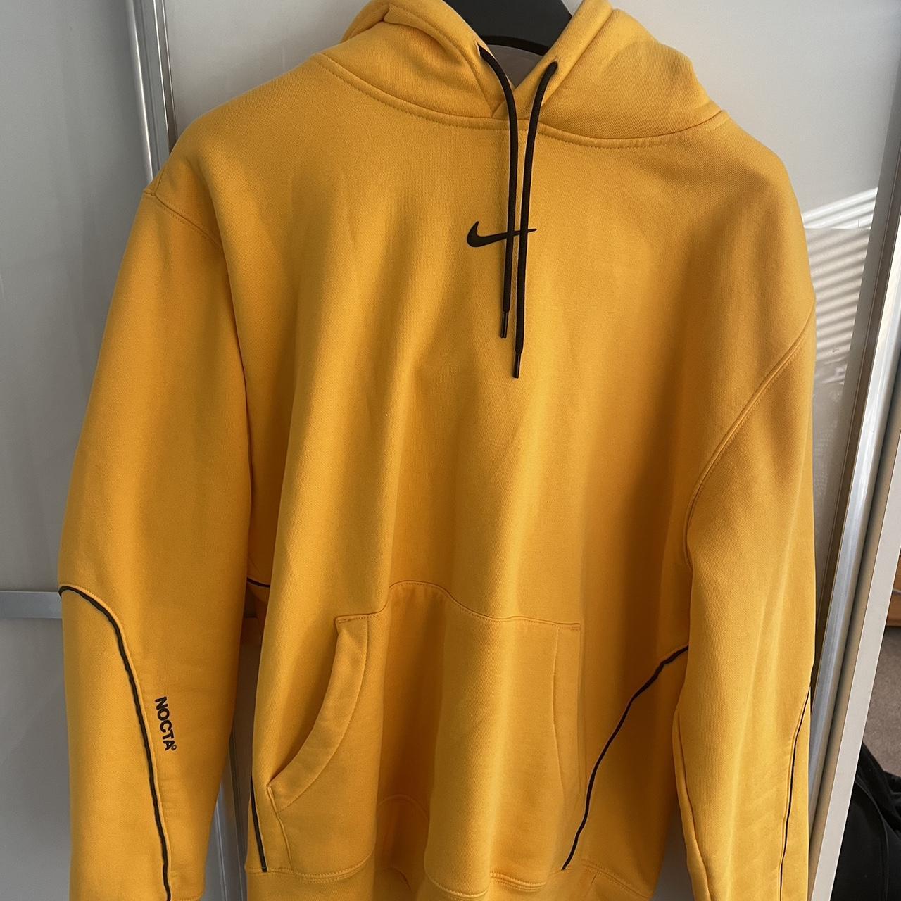 mens nike hoodie yellow