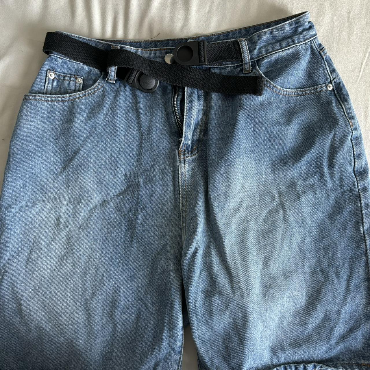 Kenvibe Jorts. Blue denim size L. In great condition - Depop