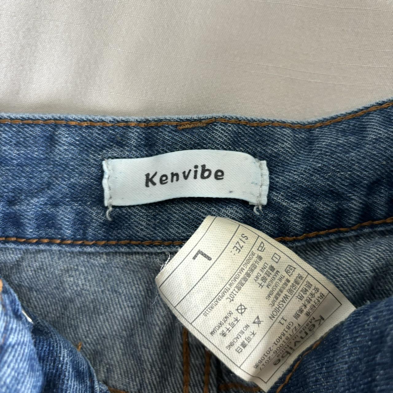 Kenvibe Jorts. Blue denim size L. In great condition - Depop