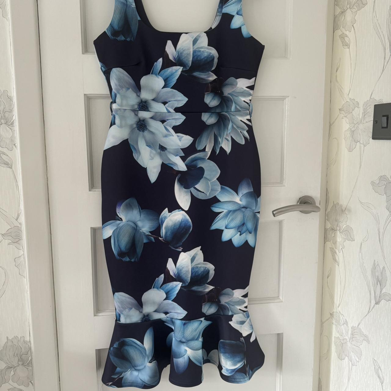 Lipsy navy floral dress best sale