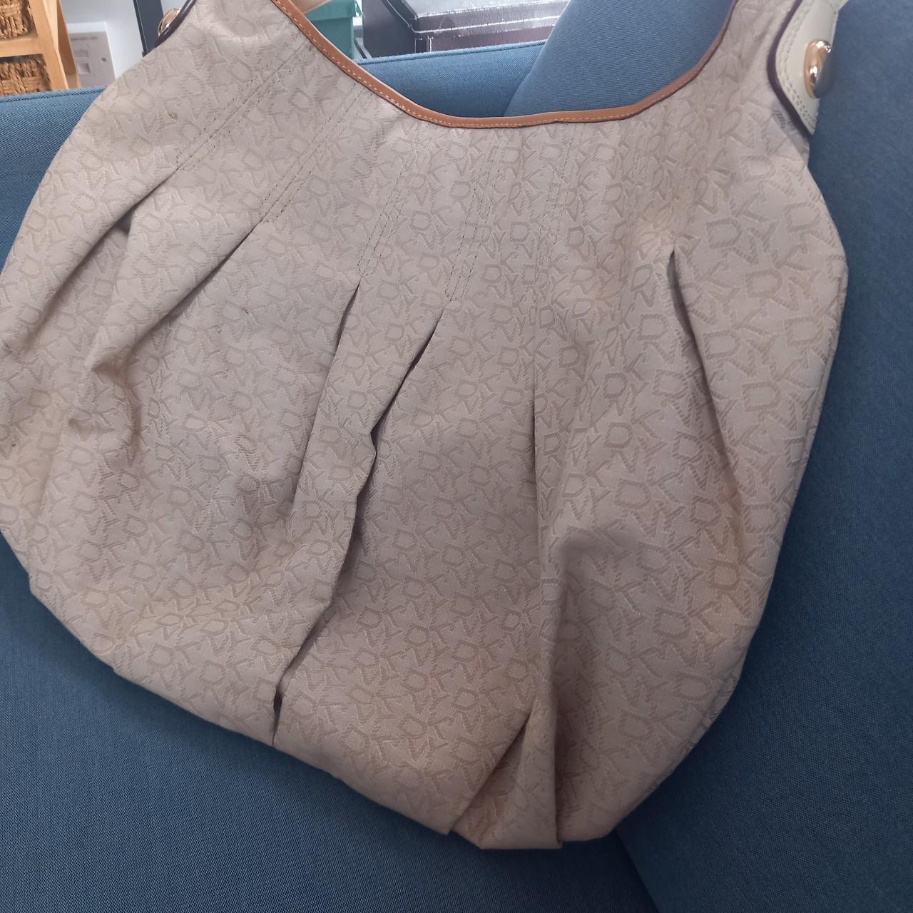 DKNY Women's Cream Bag Depop