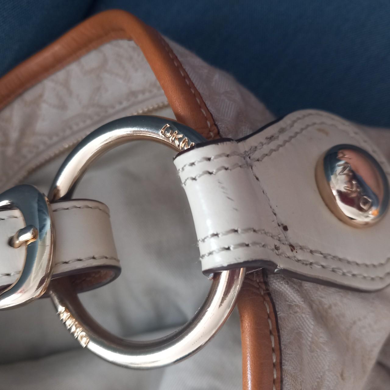 DKNY Women's Cream Bag Depop