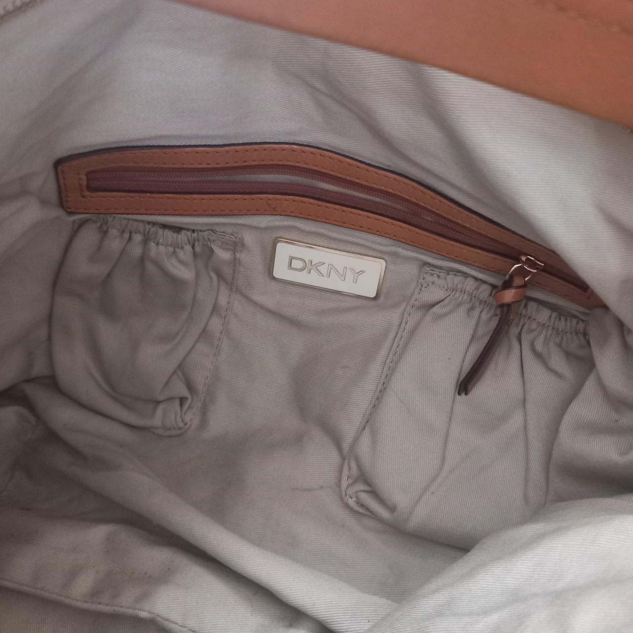 DKNY Women's Cream Bag Depop