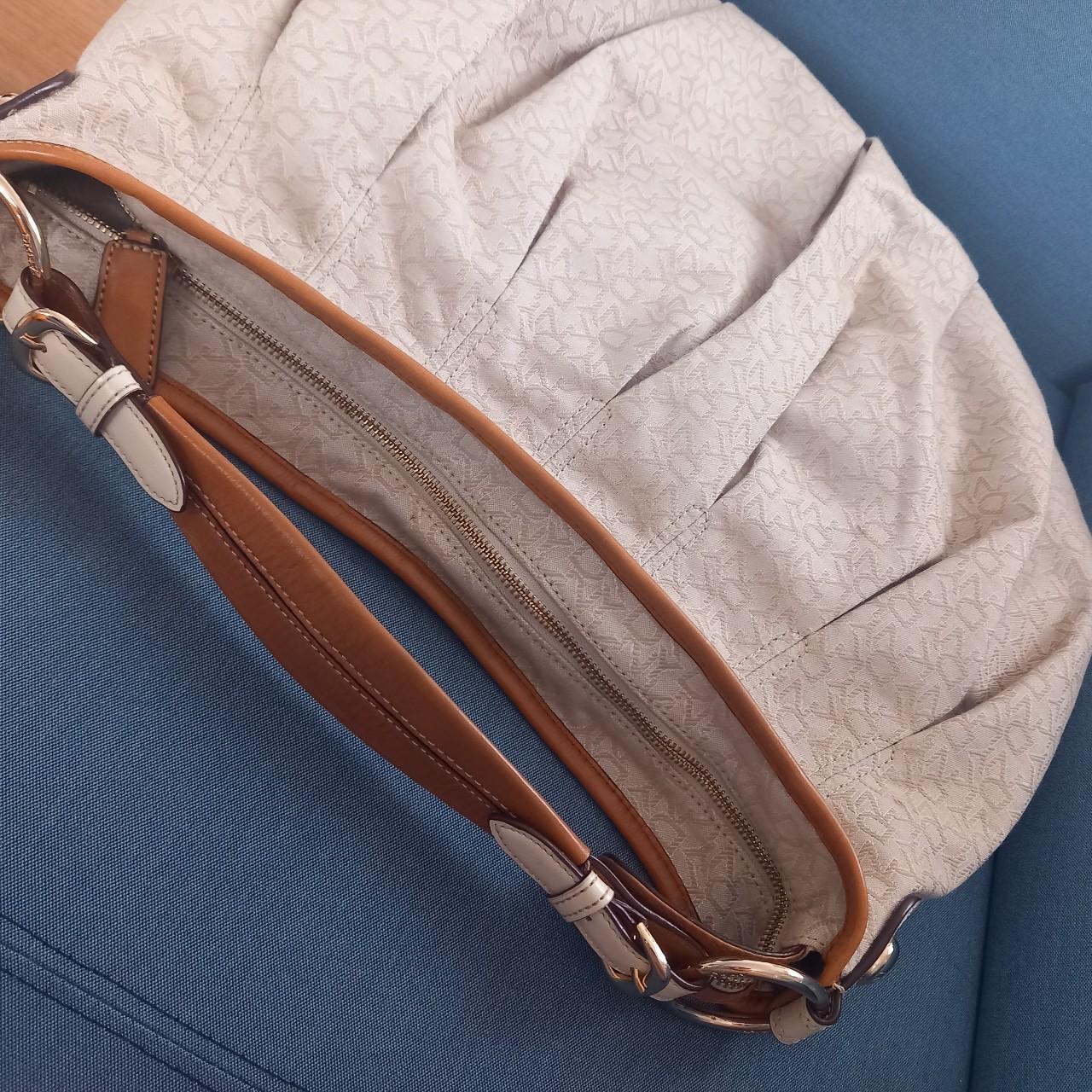 DKNY Women's Cream Bag Depop