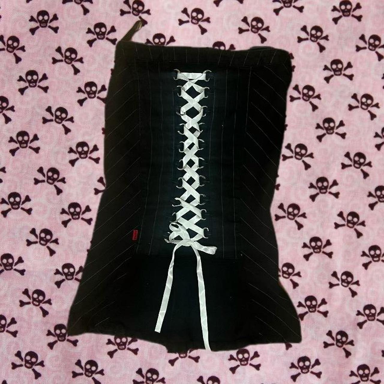 tripp nyc corset corp goth skirt #gothic #hottopic... - Depop