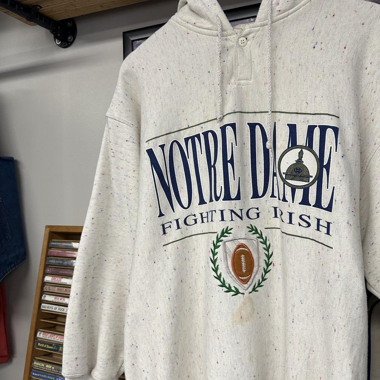 Vintage 90s Notre Dame Fighting Irish Depop