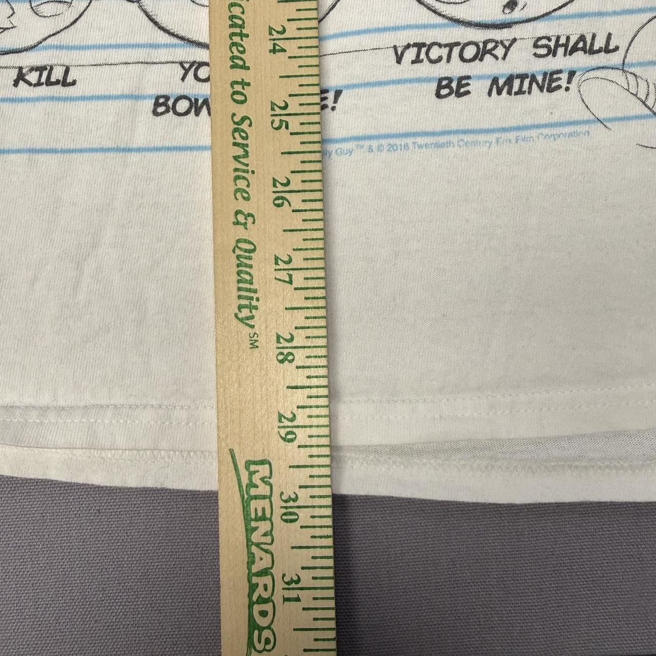 Liquid blue Family Guy white cotton t-shirt Size XXL... | Depop