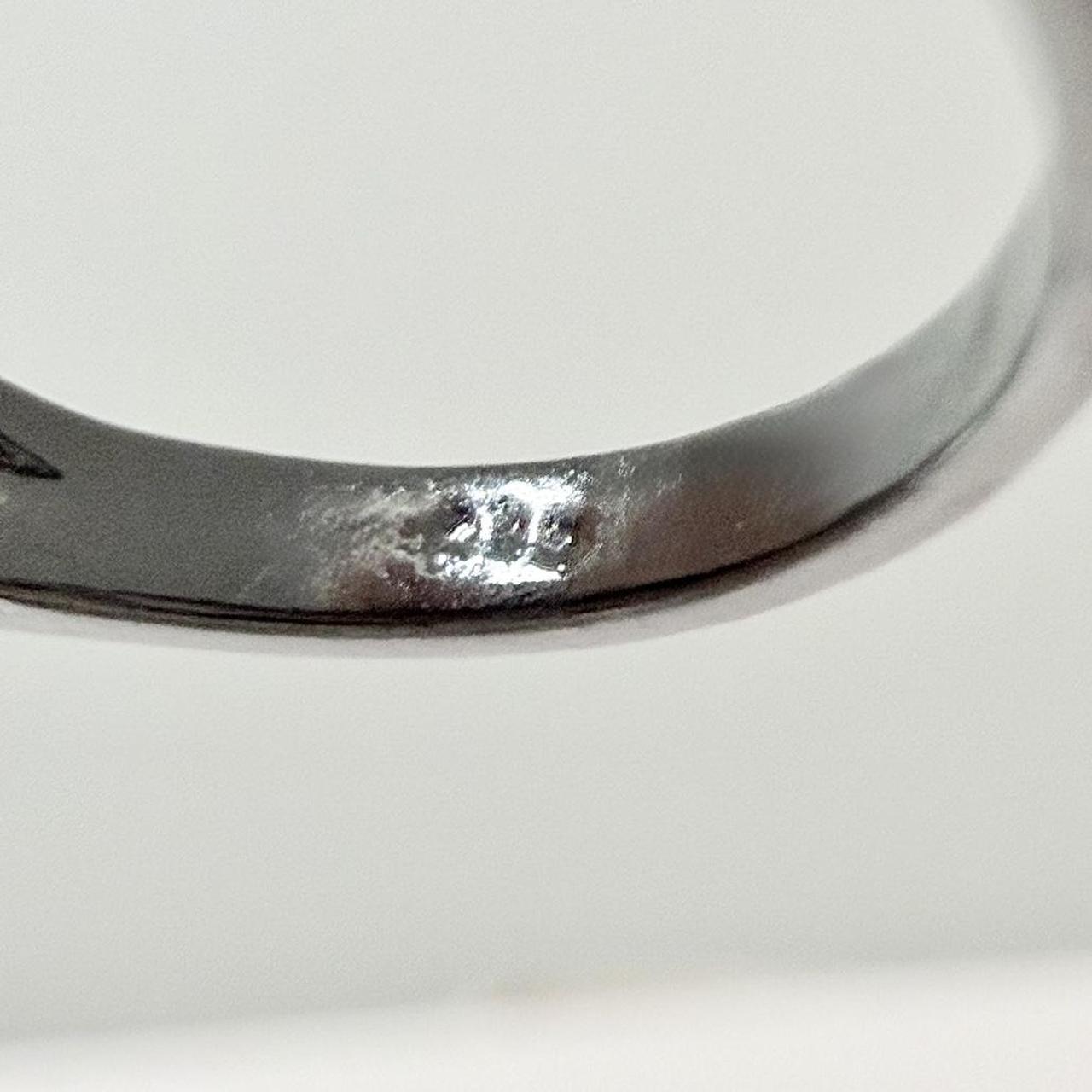 Women's Ring - Silver/Multi – Gothic Skull Ring 9… - image 7