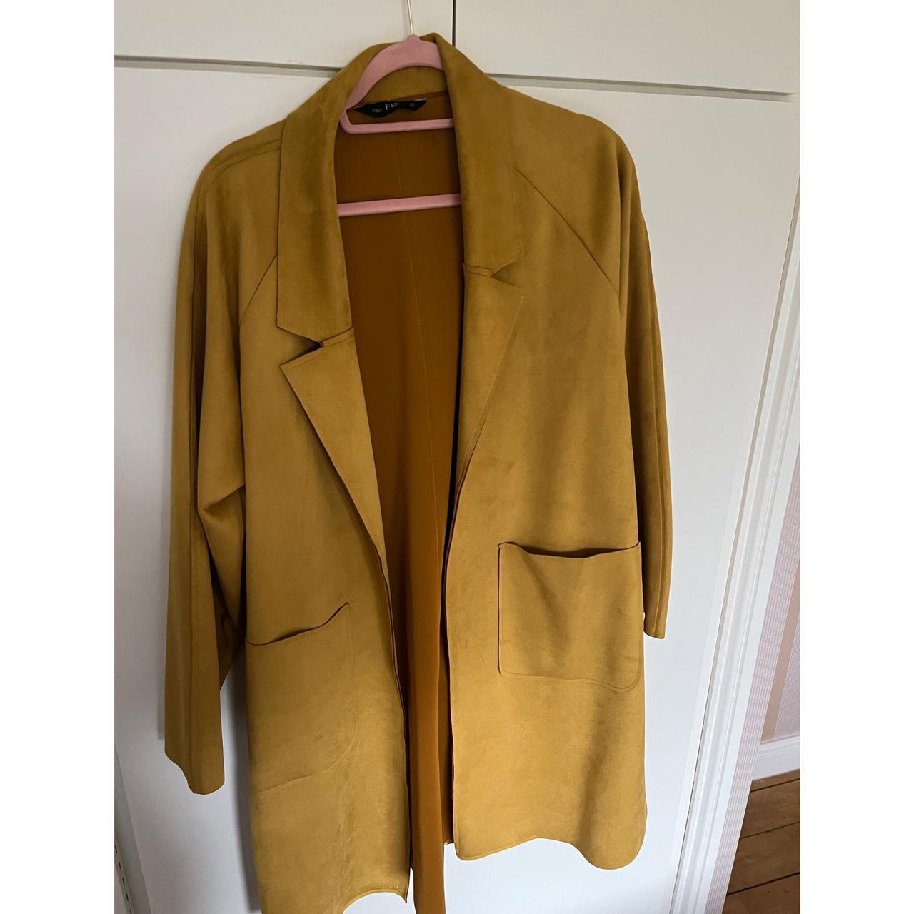 F&f mustard jacket best sale