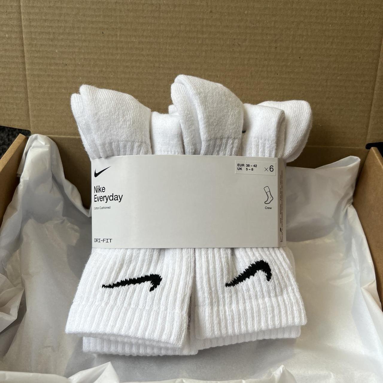 Brand new Nike socks. Pack of 6 pairs. Nike crew... - Depop