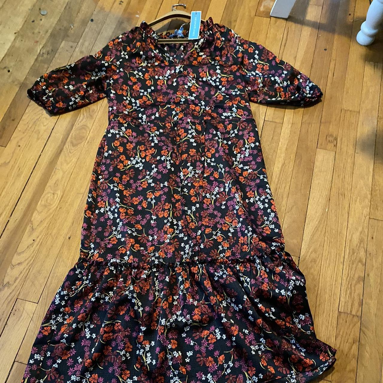 draper james super pretty floral dress size... - Depop