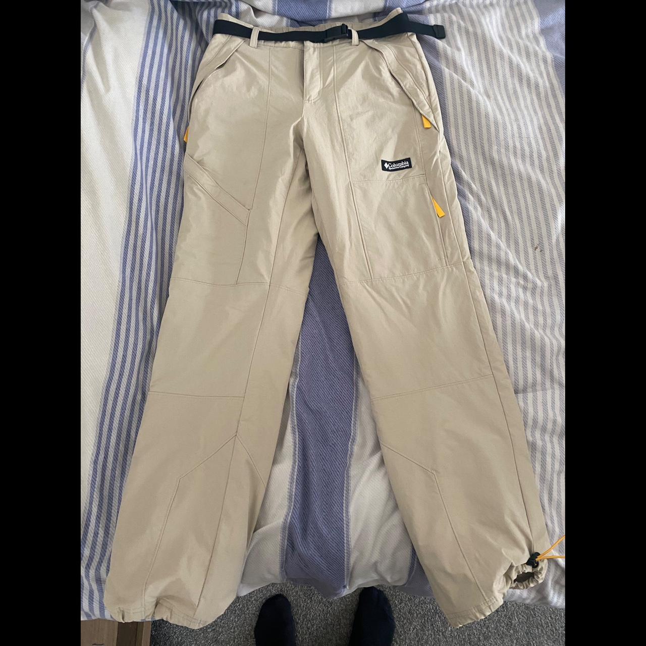 Columbia Ballistic ridge insulated cargo pants, worn... Depop