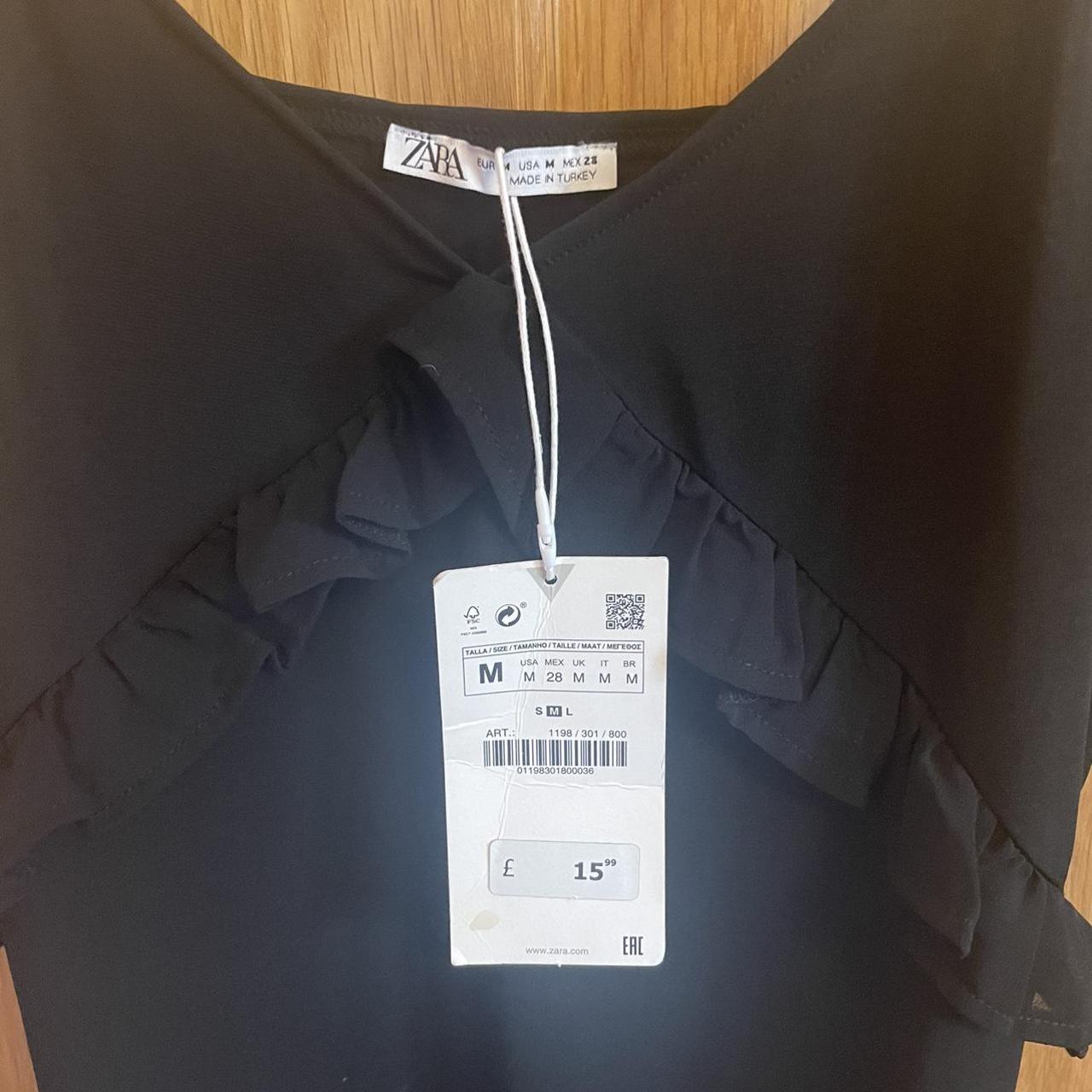 Zara Women's Black Dress | Depop