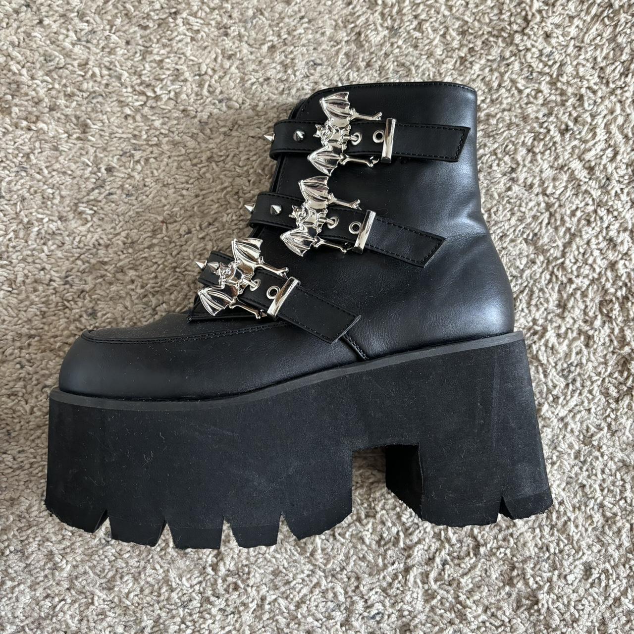 Official Demonia Cult Ashes-55 Ankle Boots. Super... - Depop