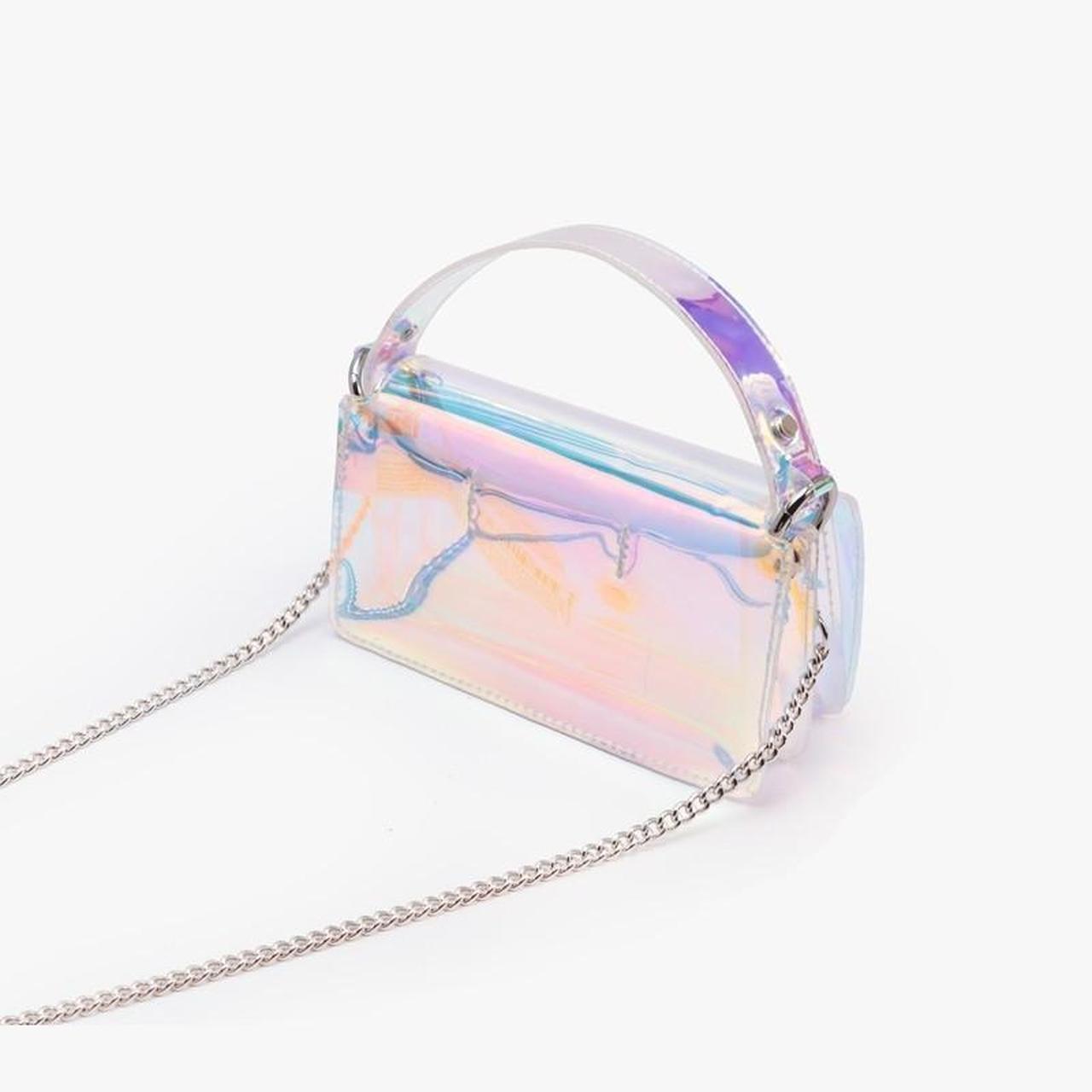 Zara cheap iridescent bag