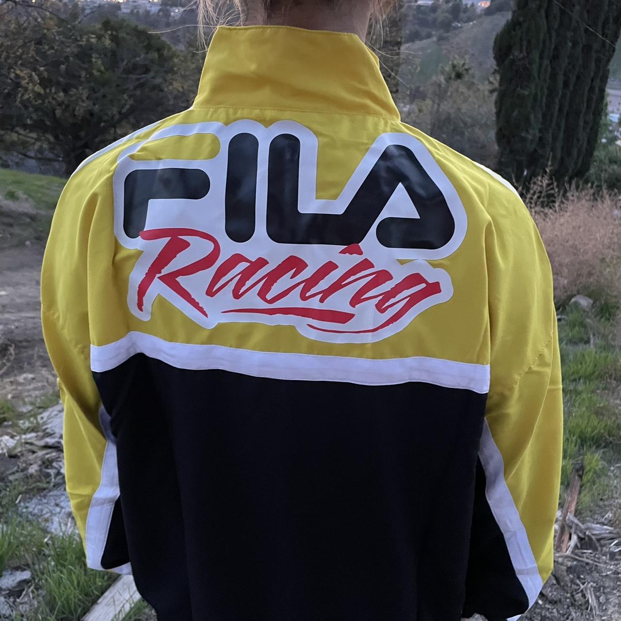 Fila, Jackets & Coats, Urban Outfitters Fila Monogram Track Jacket L