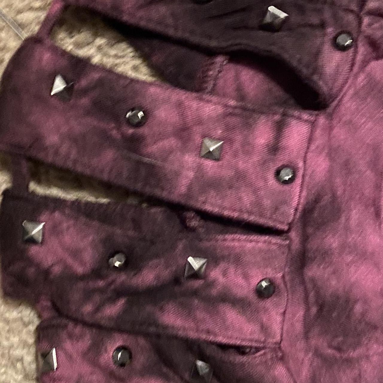 Rock and Republic Women's Pink and Purple Shirt (2)
