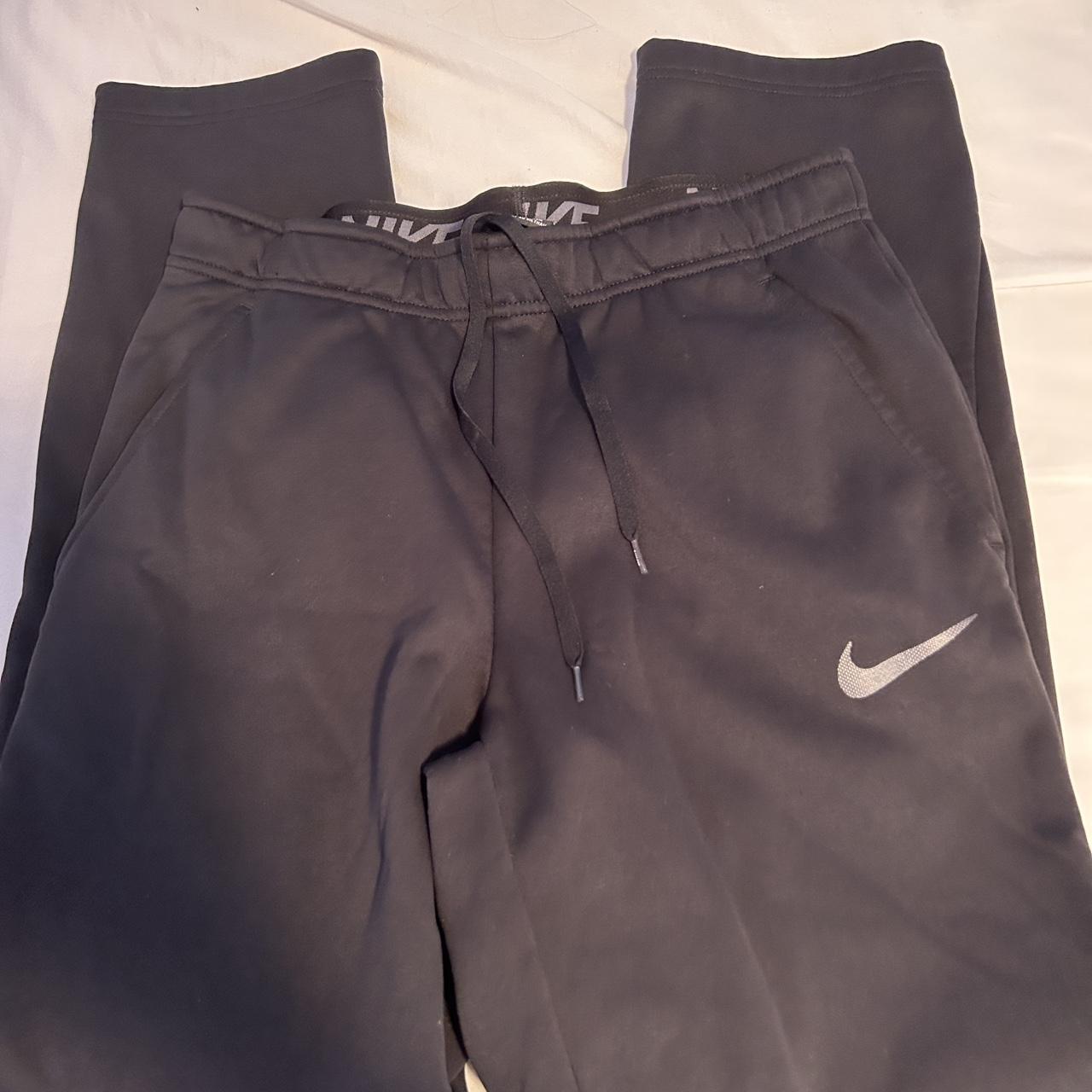 nike sweats. worn but good condition. small stain in... - Depop