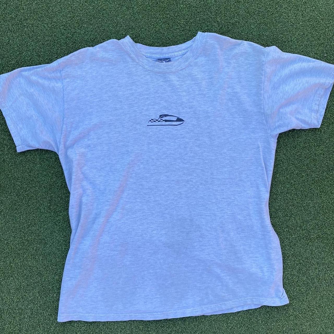 Hanes Men's Grey Tshirt Depop