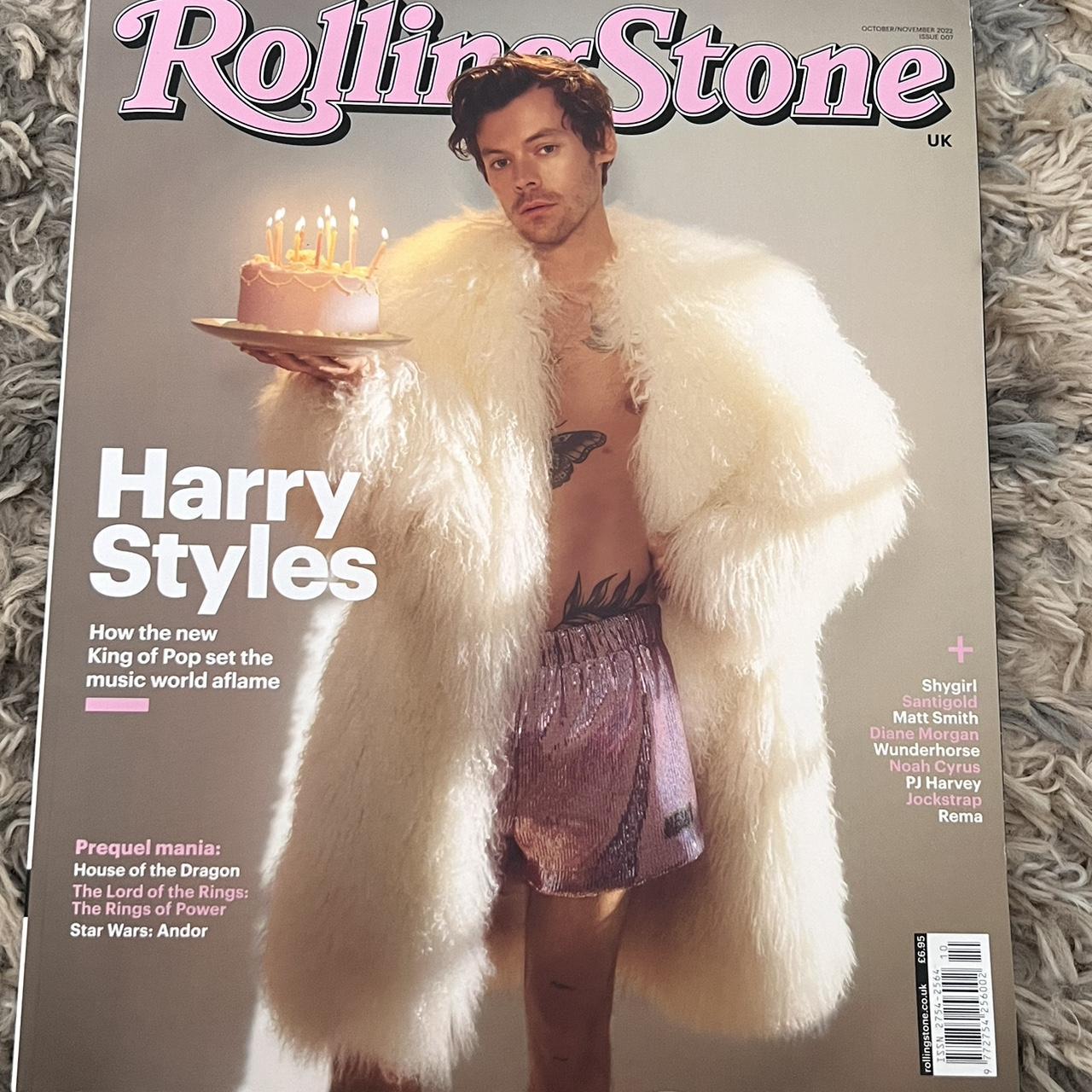 Harry styles-rolling-stones - Depop