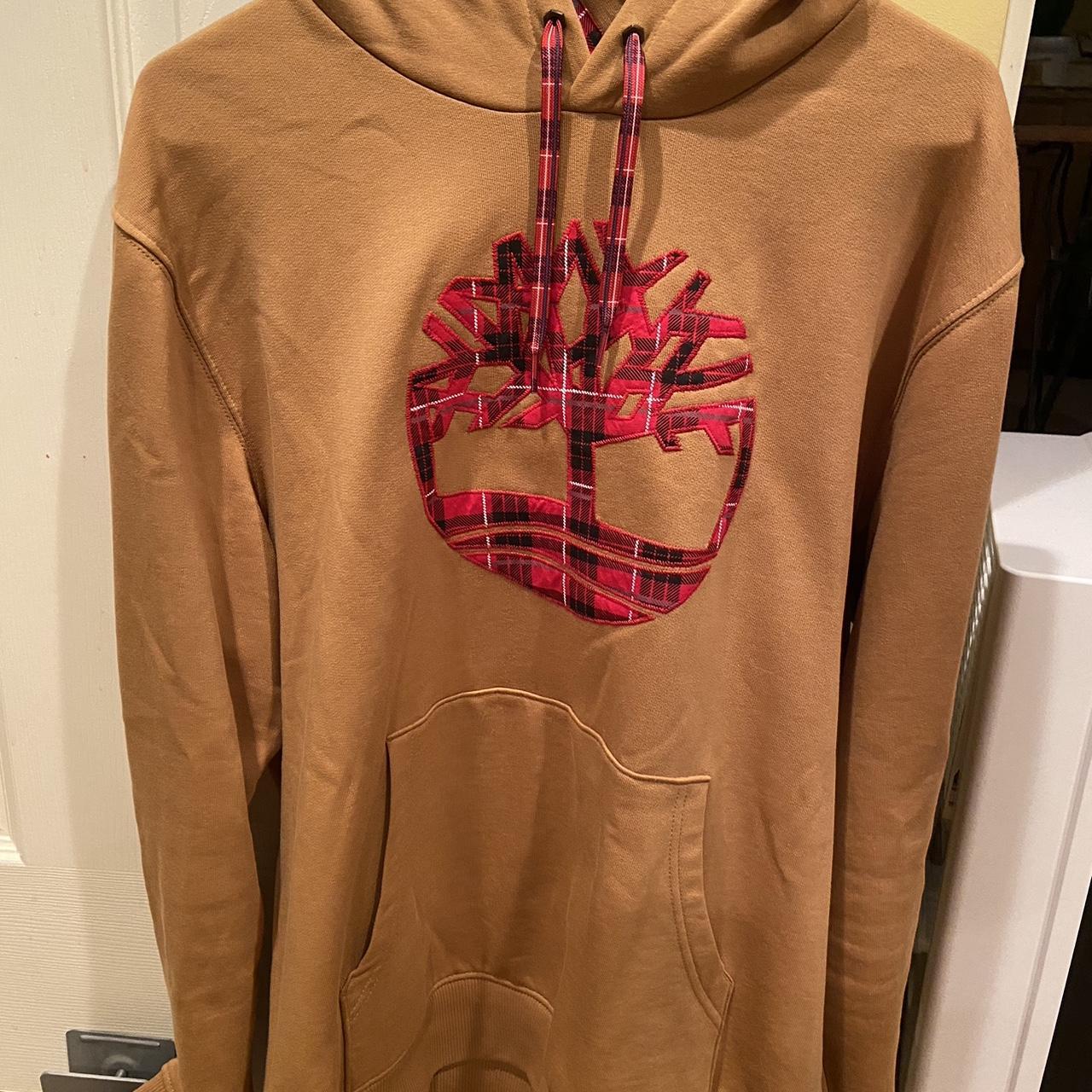 Tan discount timberland hoodie