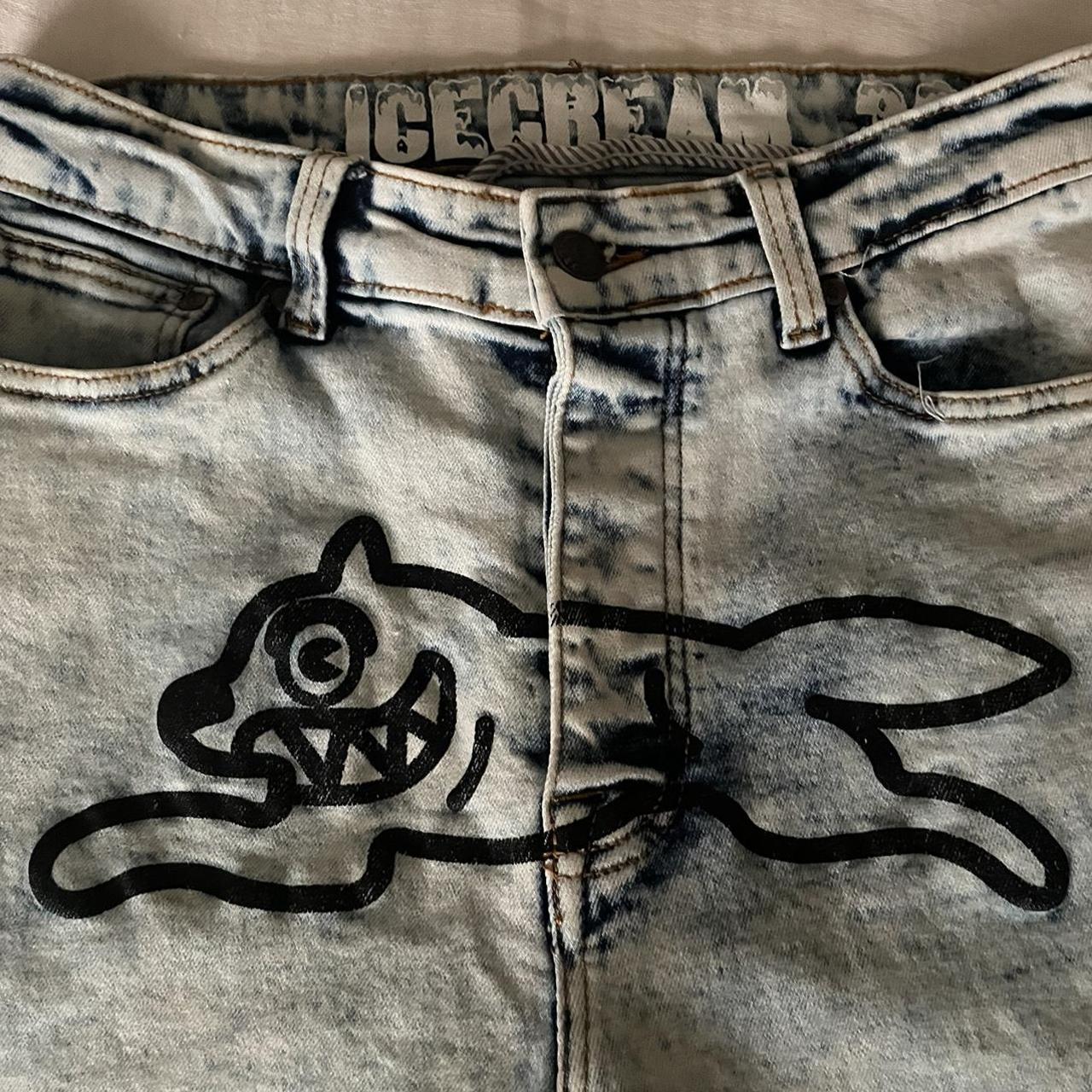 Ice cream pants with classic dog design. Owned for a... Depop