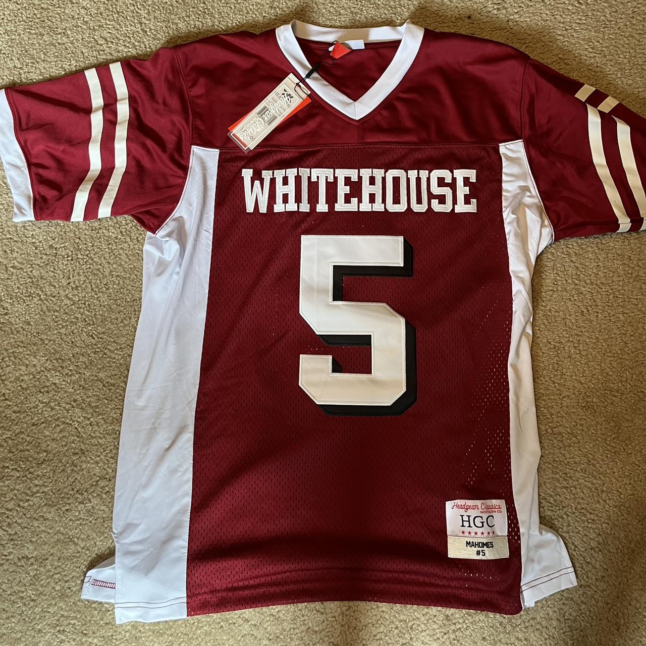 Patrick Mahomes Jersey High School Whitehouse Chiefs Headgear Classics