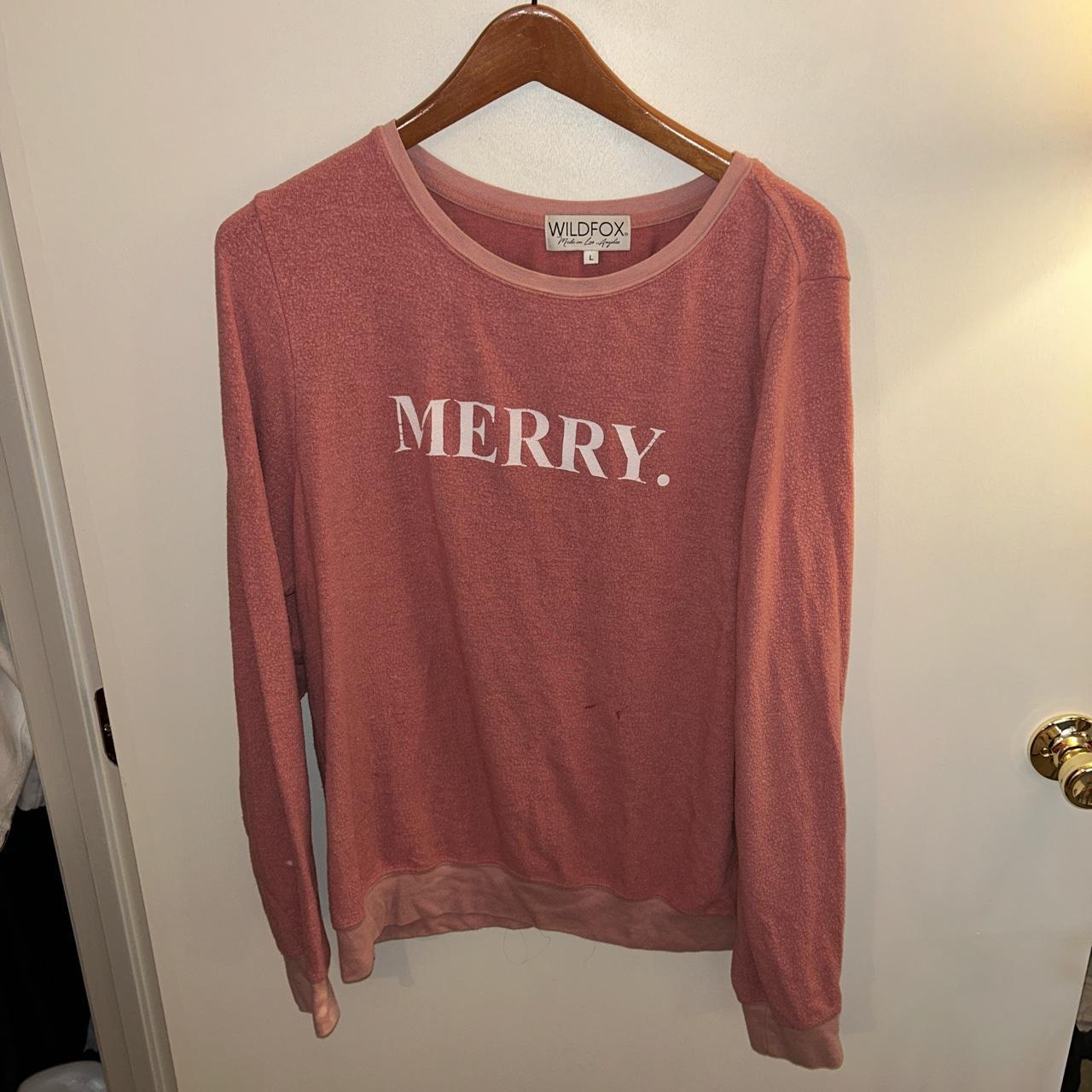 Wildfox on sale merry sweatshirt